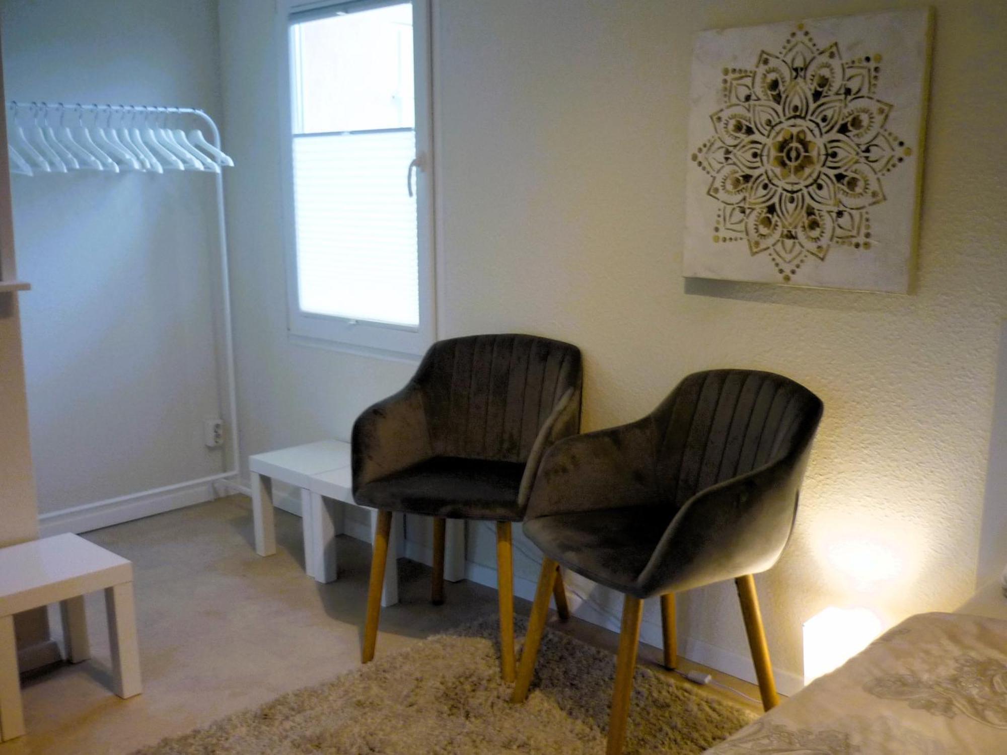 Bungalow Oase Der Ruhe ลอบเบอ ภายนอก รูปภาพ