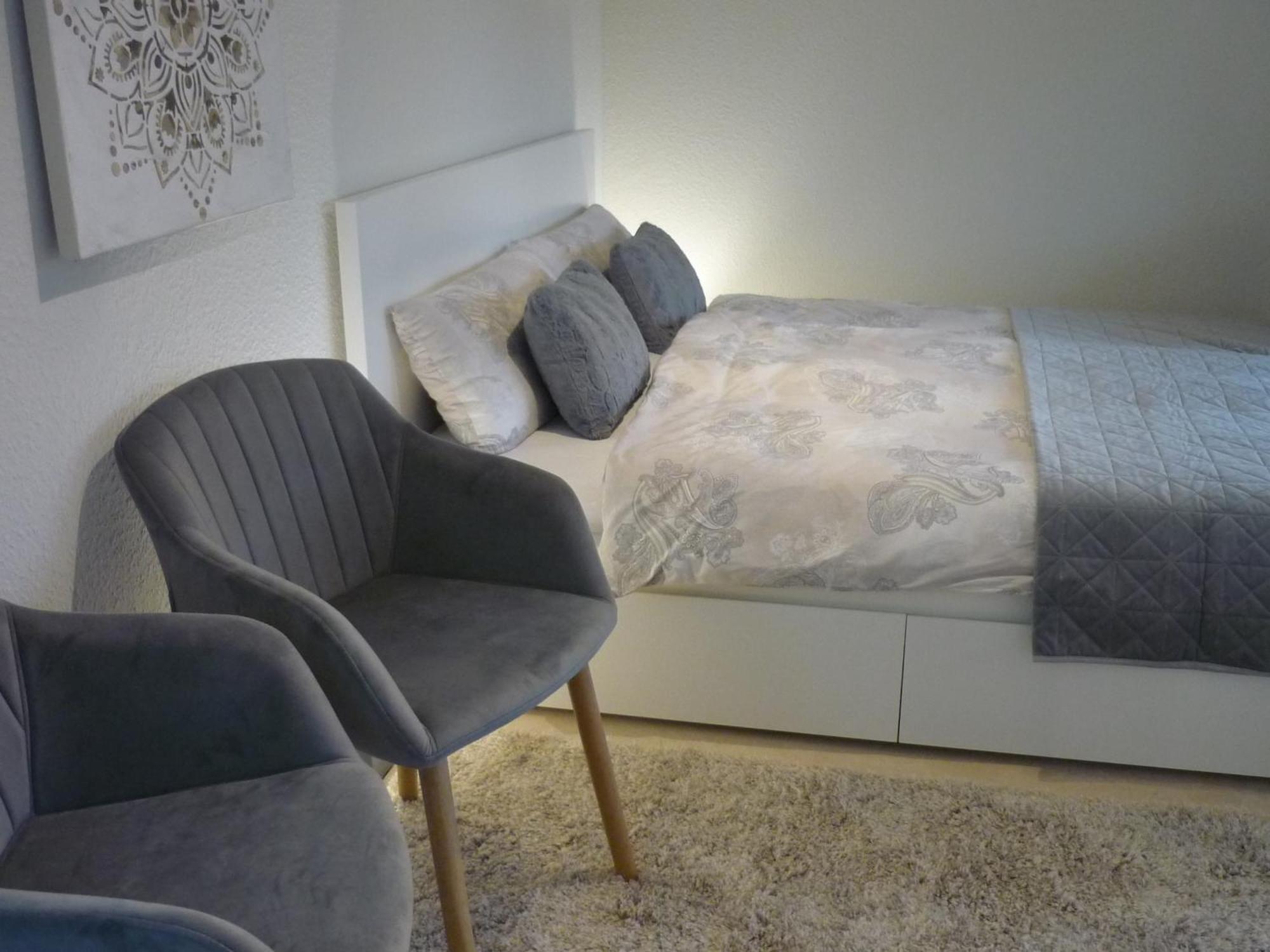 Bungalow Oase Der Ruhe ลอบเบอ ภายนอก รูปภาพ