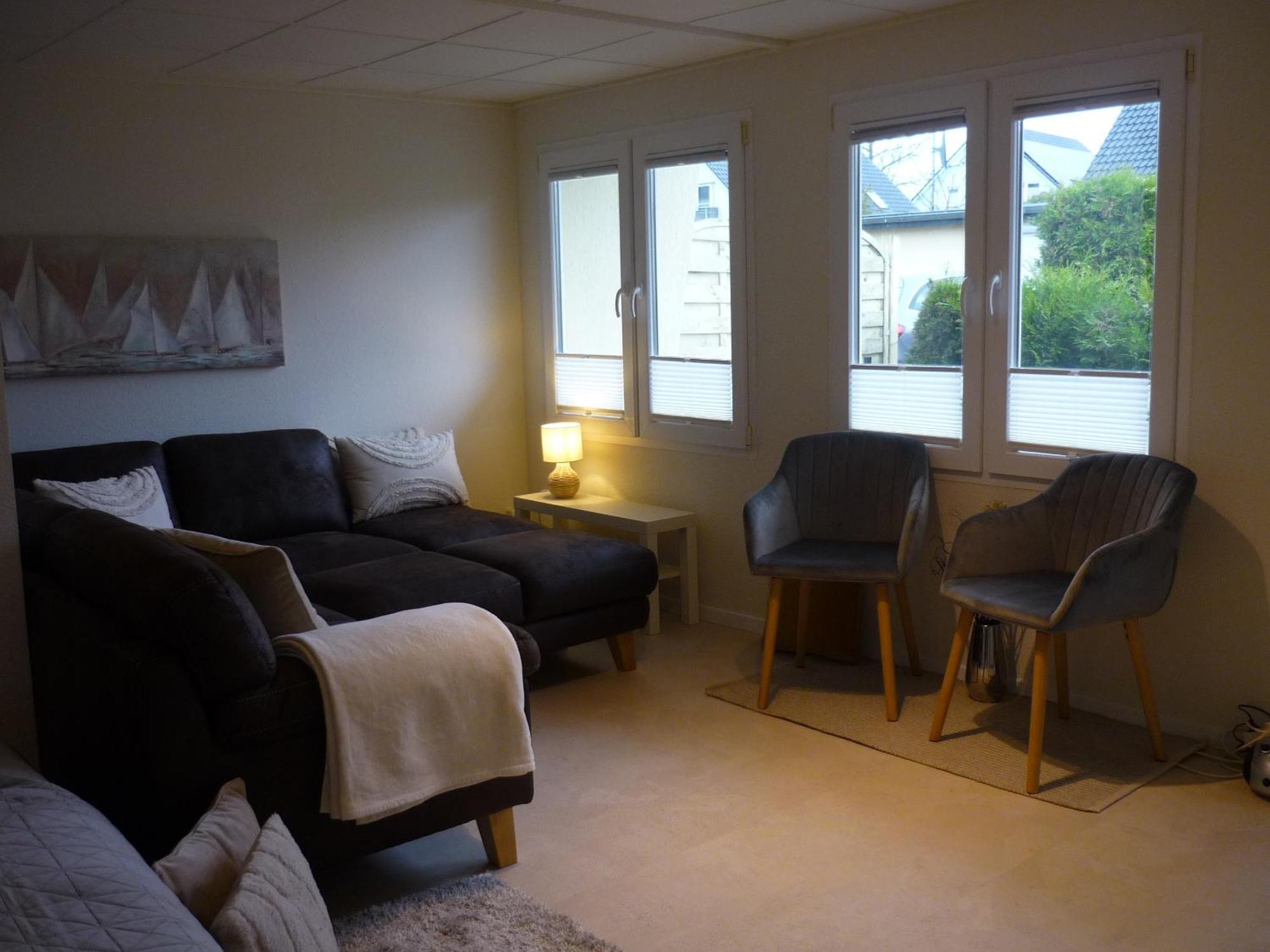 Bungalow Oase Der Ruhe ลอบเบอ ภายนอก รูปภาพ